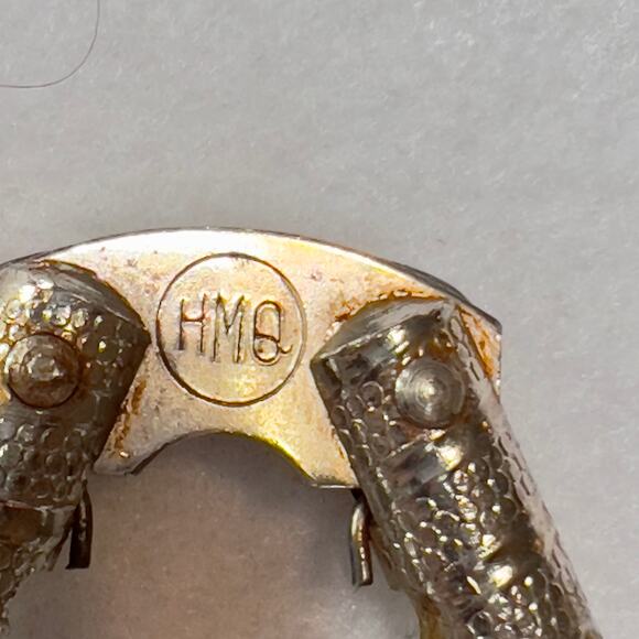 HMQ Seafood Nutcracker Set of 2 Henry Marcus Quackenbush Vintage 1940’s Metal - Picture 4 of 6